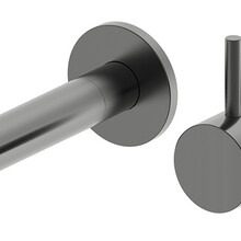 Inbouw wastafelkraan Wiesbaden Style Gunmetal eenhendel - 29.1634