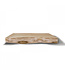 Wastafelblad Massief Hout Gliss Olie Natuur 4cm zonder Boomschors (alle maten)