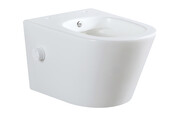 Bidet wc Hangend Vesta Mat Wit met geïntegreerde kraan Koud Randloos excl. Wc-bril - 32.3547 Bidet wc Hangend Vesta Mat Wit met geïntegreerde kraan Koud Randloos excl. Wc-bril - 32.3547