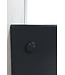 Bidet wc Wiesbaden Vesta Mat Zwart met geïntegreerde kraan Koud Randloos Incl. Wc-bril - 32.3332
