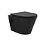Wiesbaden Bidet wc Wiesbaden Vesta Mat Zwart met geïntegreerde kraan Warm/Koud Randloos Incl. Shade Wc-bril - 32.3346