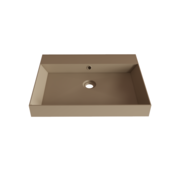 Wastafel Lako Mat Cappuccino 90x46x7cm 1 kraangat Wastafel Lako Mat Cappuccino 90x46x7cm 1 kraangat