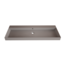 GLISS DESIGN Wastafel Lako Mat Lei Grijs 120x46x7cm 0 kraangaten