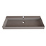 GLISS DESIGN Wastafel Lako Mat Lei Grijs 90x46x7cm 1 kraangat
