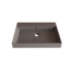 GLISS DESIGN Wastafel Lako Mat Lei Grijs 60x46x7cm zonder kraangat