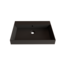 GLISS DESIGN Wastafel Lako Mat Zwart 70x46x7cm 0 kraangat