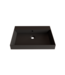 Wastafel Lako Mat Zwart 70x46x7cm 0 kraangat