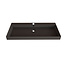 GLISS DESIGN Wastafel Lako Mat Zwart 90x46x7cm 1 kraangat