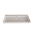 Wastafel Lako Mat Wit 90x46x7cm 1 kraangat