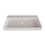 GLISS DESIGN Wastafel Lako Mat Wit 80x46x7cm 0 kraangat