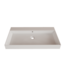 Wastafel Lako Mat Wit 80x46x7cm 0 kraangat