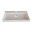 GLISS DESIGN Wastafel Lako Mat Wit 80x46x7cm 1 kraangat