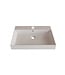 GLISS DESIGN Wastafel Lako Glans Wit 60x46x7cm 1 kraangat