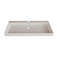 GLISS DESIGN Wastafel Lako Glans Wit 90x46x7cm 1 kraangat