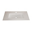 GLISS DESIGN Wastafel Asia Mat Wit 90cm wasbak met 1 kraangat