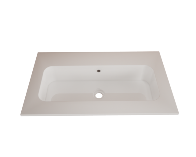 Wastafel Asia Glans Wit 80cm wasbak zonder kraangat Wastafel Asia Glans Wit 80cm wasbak zonder kraangat