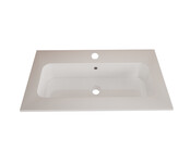 Wastafel Asia Glans Wit 80cm wasbak zonder kraangat Wastafel Asia Glans Wit 80cm wasbak zonder kraangat
