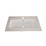 GLISS DESIGN Wastafel Asia Glans Wit 70cm wasbak met kraangat