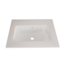 GLISS DESIGN Wastafel Asia Mat Wit 60cm wasbak zonder kraangat