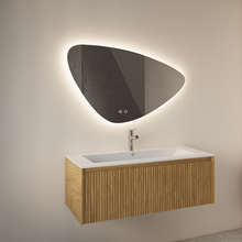 Spiegel Gliss Strano Organisch 80x47cm met Dimbaar LED en verwarming