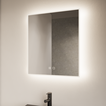 Spiegel Gliss Style 70x70cm Indirecte LED Verlichting dimbaar en verwarming