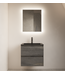 Spiegel Gliss Style 70x70cm Indirecte LED Verlichting dimbaar en verwarming