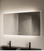 Spiegel Gliss Style 120x70cm Indirecte LED Verlichting dimbaar en verwarming