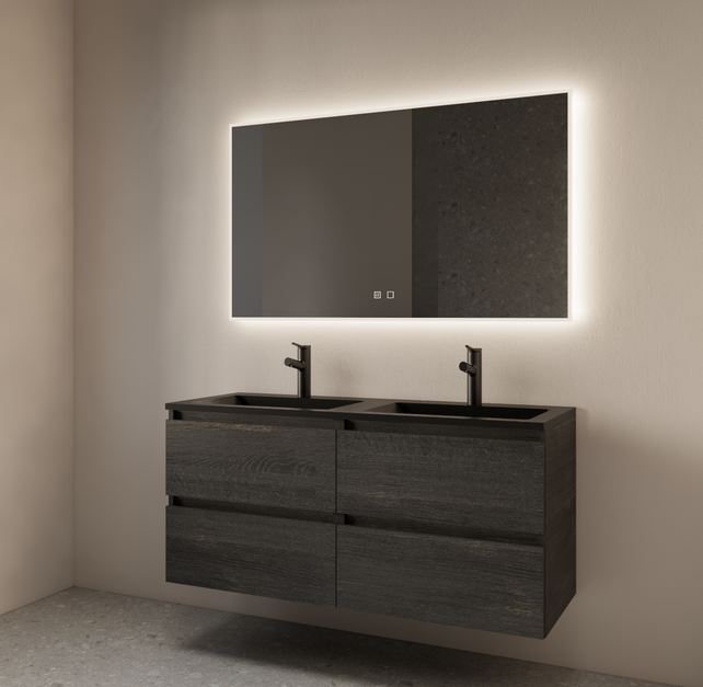 Spiegel Gliss Style 180x70cm Indirecte LED Verlichting dimbaar en verwarming Spiegel Gliss Style 180x70cm Indirecte LED Verlichting dimbaar en verwarming