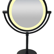 Make Up spiegel met licht Mat Zwart - 38.4145