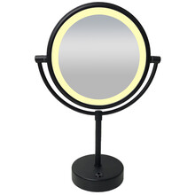 Make Up spiegel met licht Mat Zwart - 38.4145