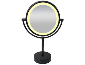 Make Up spiegel met licht Mat Zwart - 38.4145