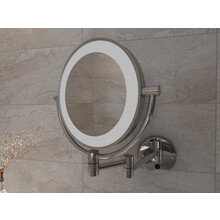 Make Up Spiegel Chroom Wandmontage Kantelbaar - 38.4135