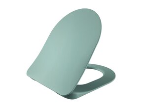 Creavit Freedom Toiletbril Mat Groen duroplast softclose toiletzitting 36x44,5cm