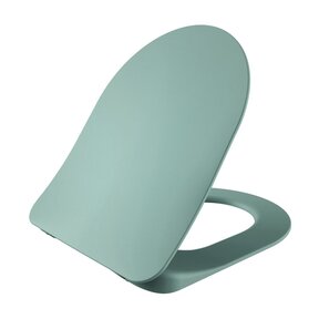 Creavit Freedom Toiletbril Mat Groen duroplast softclose toiletzitting 36x44,5cm