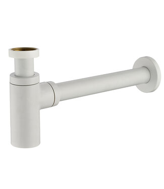 Wiesbaden Sifon Wastafel Wiesbaden Unimatch Mat Wit 5/4" x 32 mm -33.2428