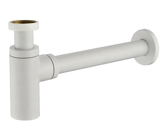 Sifon Wastafel Wiesbaden Unimatch Mat Wit 5/4" x 32 mm -33.2428