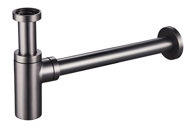 Sifon Wastafel Wiesbaden Unimatch Gunmetal  5/4" x 32 mm - 33.2427