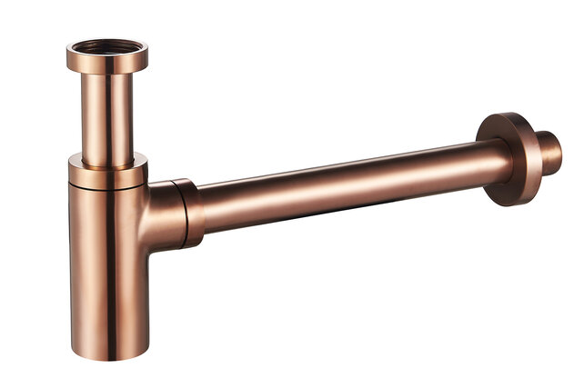 Sifon Wastafel Wiesbaden Unimatch Geborsteld Brons Koper 5/4" x 32 mm - 33.2426