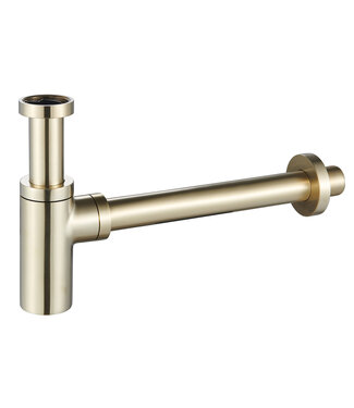 Wiesbaden Sifon Wastafel Wiesbaden Unimatch Geborsteld Messing 5/4" x 32 mm - 33.2425