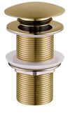 Afvoerplug Geborsteld Messing Wiesbaden Unimatch Clickwaste Verlengd 5/4" 10cm - 33.4475 Afvoerplug Geborsteld Messing Wiesbaden Unimatch Clickwaste Verlengd 5/4" 10cm - 33.4475