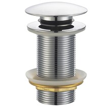 Afvoerplug Chroom Wiesbaden Unimatch Clickwaste Verlengd 5/4" 10cm - 33.4471