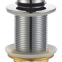 Afvoerplug Chroom Wiesbaden Unimatch Clickwaste Verlengd 5/4" 10cm - 33.4471