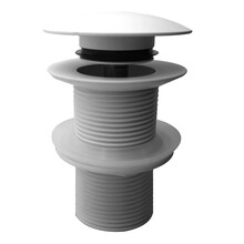 Afvoerplug Mat Wit Wiesbaden Unimatch Clickwaste Verlengd 5/4" 10cm - 33.4451