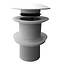 Wiesbaden Afvoerplug Mat Wit Wiesbaden Unimatch Clickwaste Verlengd 5/4" 10cm - 33.4451