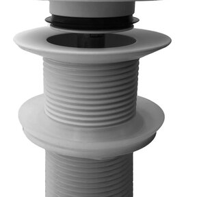 Afvoerplug Glans Wit Wiesbaden Unimatch Clickwaste Verlengd 5/4" 10cm - 33.4489