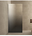 Douchewand 80cm Wiesbaden Less⎢Geborsteld Brons Koper⎢8mm Spiegel naar Rookglas - 20.3163