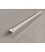 Wiesbaden Douchewand 80cm Wiesbaden Less⎢Mat Wit⎢8mm Spiegel naar Rookglas - 20.3160