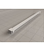 Douchewand 120cm Wiesbaden Less⎢Mat Wit⎢8mm Spiegel naar Rookglas - 20.3181