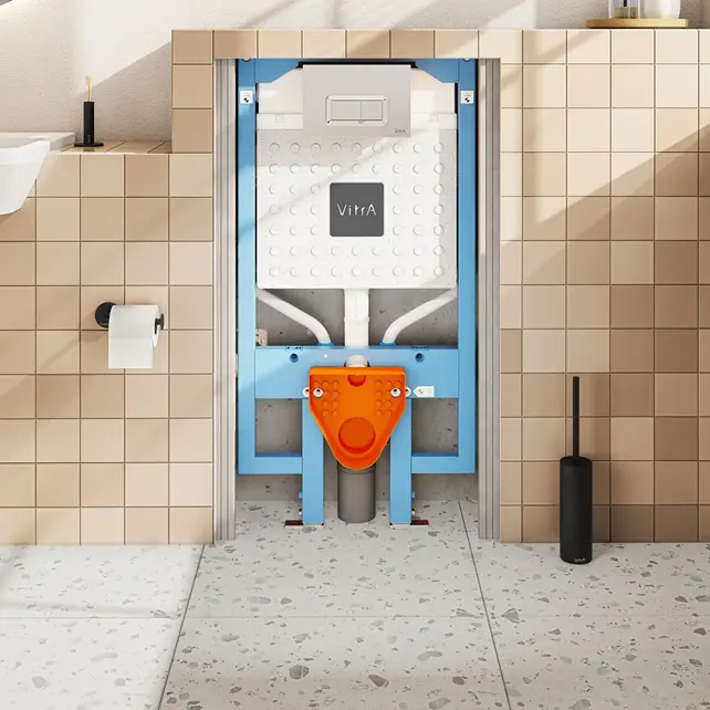 Inbouwreservoir Toilet Vitra V8-Fix Prime 8cm - 3/6L