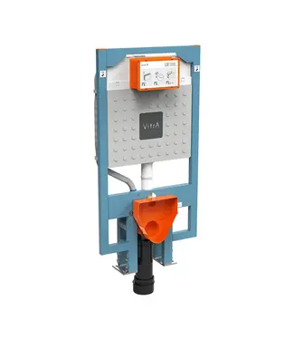 VITRA Inbouwreservoir Toilet Vitra V-Fix Prime 8cm - 3/6L